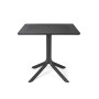 Table CLIP 80 Nardi, coloris antracite