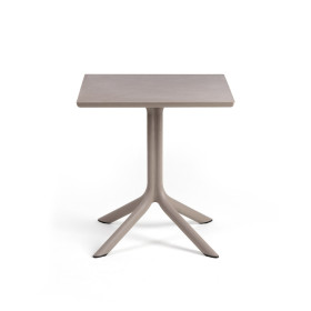 Table CLIP Mat 70 Nardi, coloris tortora