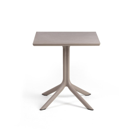 Table CLIP Mat 70 Nardi, coloris tortora