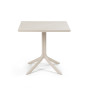 Table CLIP Mat 80 Nardi, coloris corda