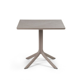 Table CLIP Mat 80 Nardi, coloris tortora