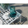 Table basse KOMODO plateau verre Nardi, en situation 5