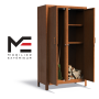 Armoire de jardin corten - ME