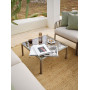 Table basse KOMODO plateau verre Nardi, en situation 9