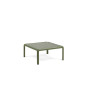 Table basse KOMODO plateau verre Nardi, structure agave