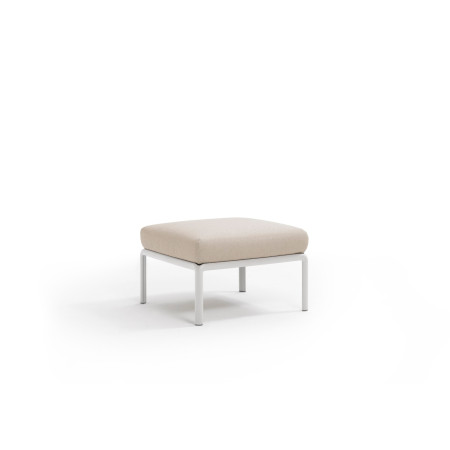 Pouf KOMODO Nardi, structure bianco · tissu Tech Panama