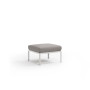 Pouf KOMODO Nardi, structure bianco · tissu Grigio