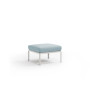 Pouf KOMODO Nardi, structure bianco · tissu Ghiaccio Sunbrella®