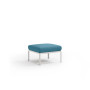 Pouf KOMODO Nardi, structure bianco · tissu Adriatic Sunbrella®