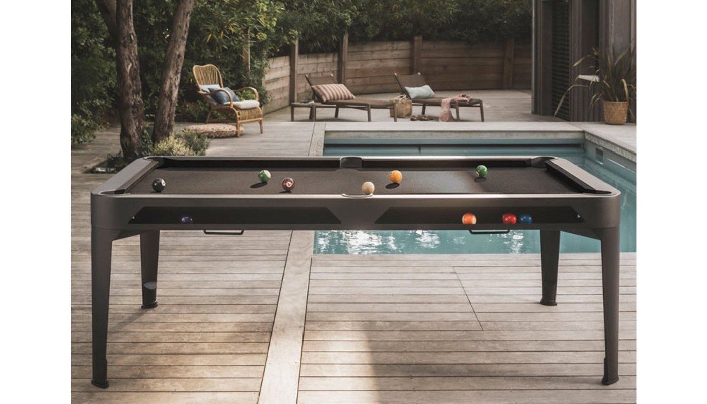 Billard Hyphen outdoor gris noir Cornilleau – vue 6