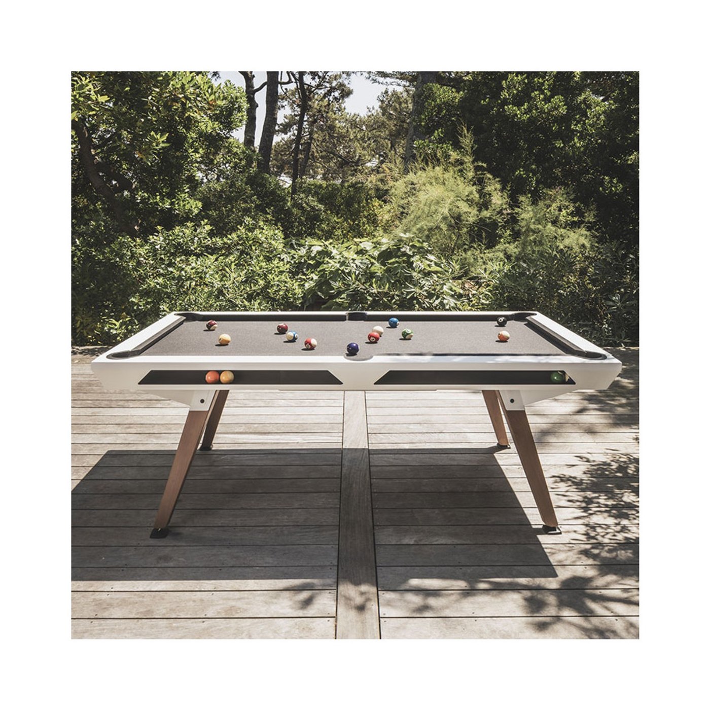 Billard Origin outdoor blanc Cornilleau – vue 2