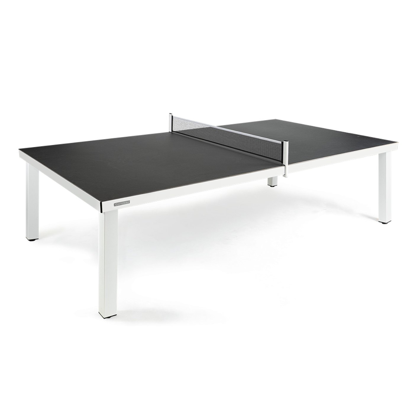 Table Classic outdoor blanc, vue de face