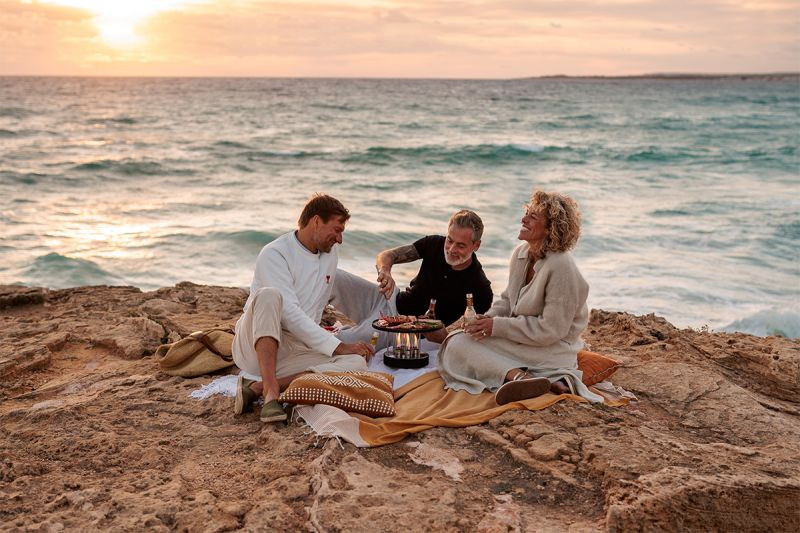Cuisson sur la plancha CIRCLE 35