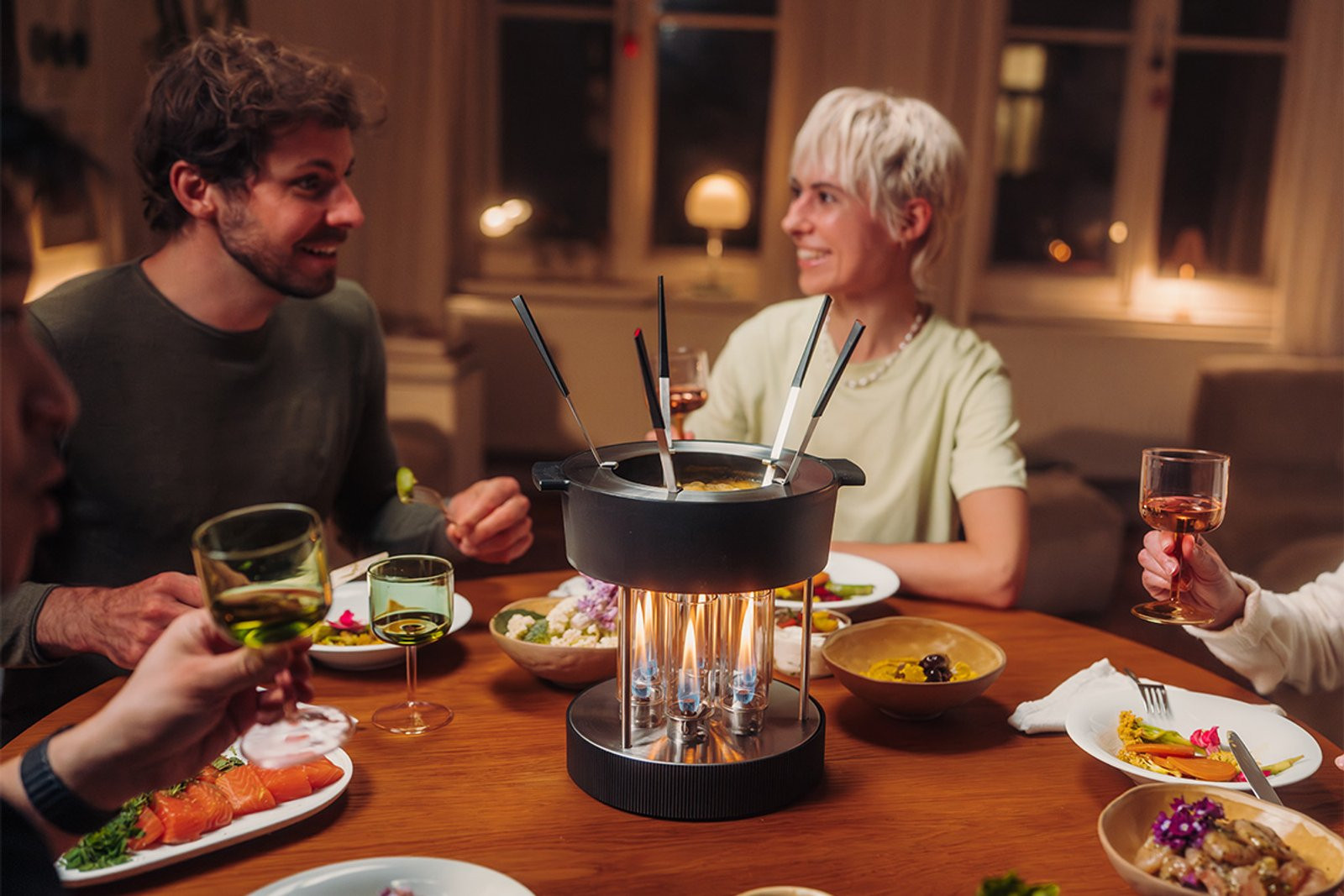 Fondue CIRCLE entre amis
