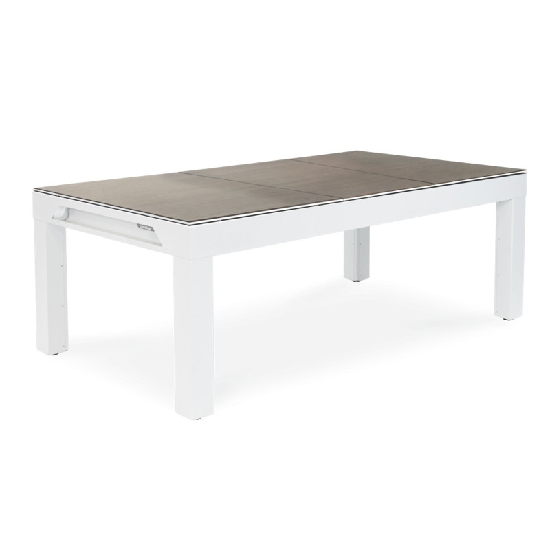 Plateaux de table pour billard Classic blanc – décor stone – Cornilleau – vue 1