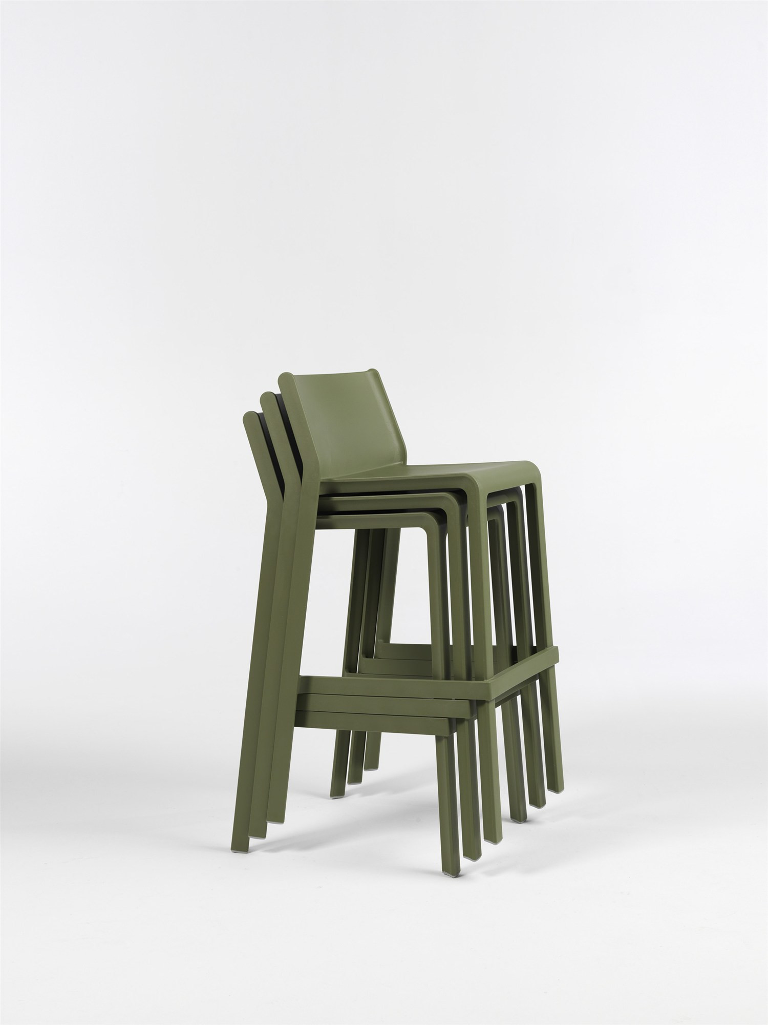 Tabourets Trill Stool agave empilés