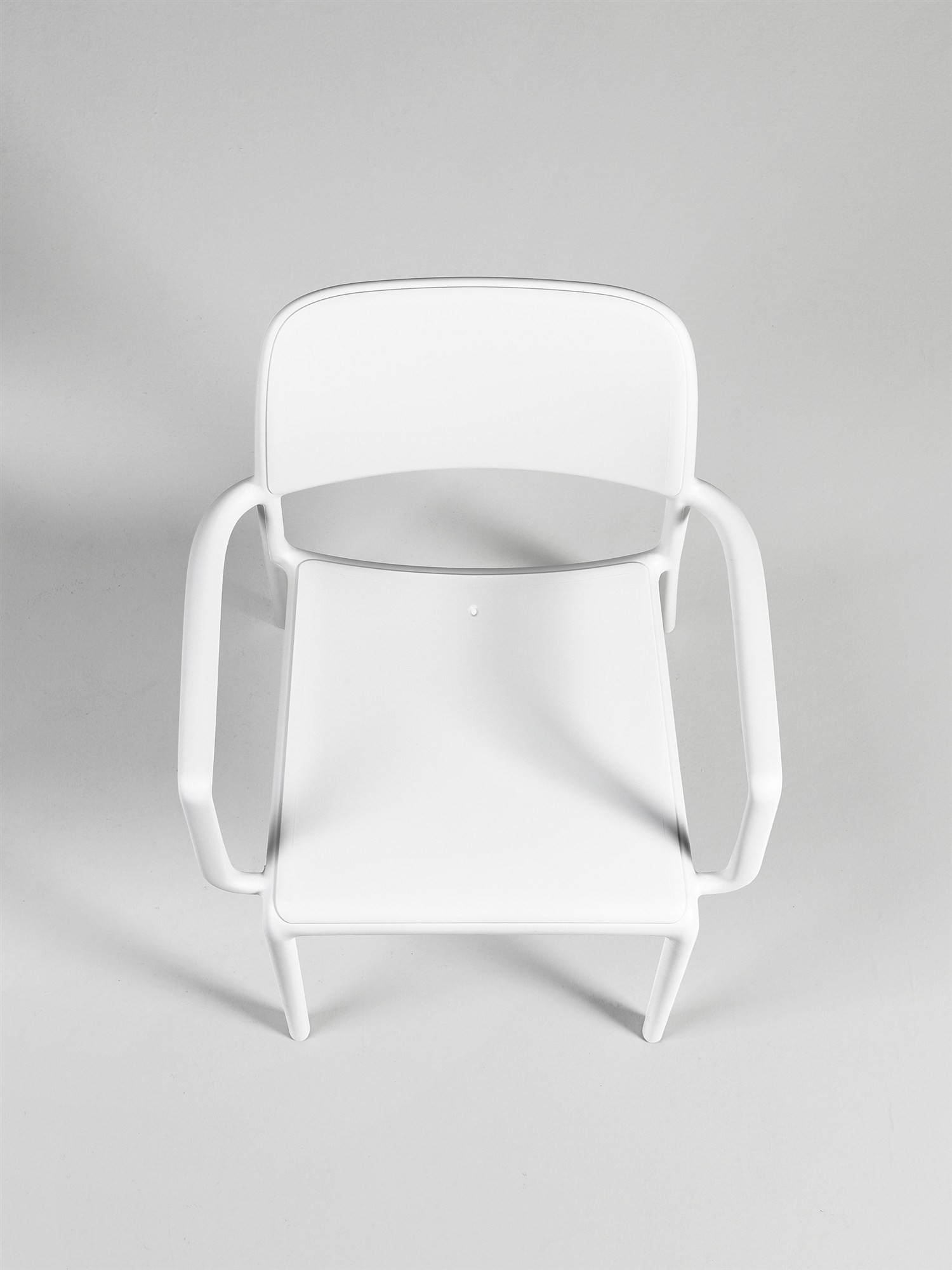 Fauteuil Riva bianco, vue du ciel