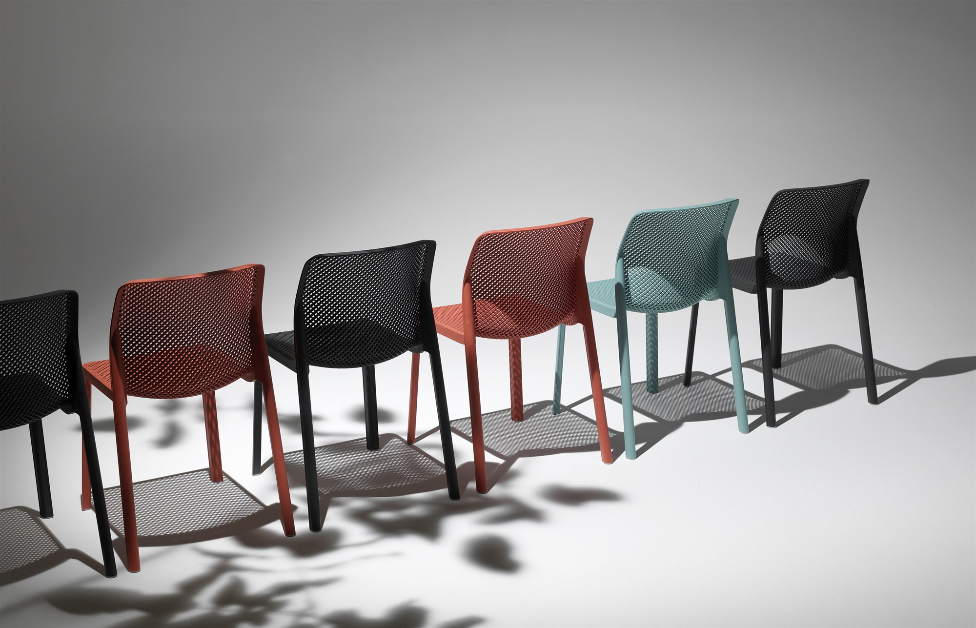 La palette de couleurs de la chaise Bit