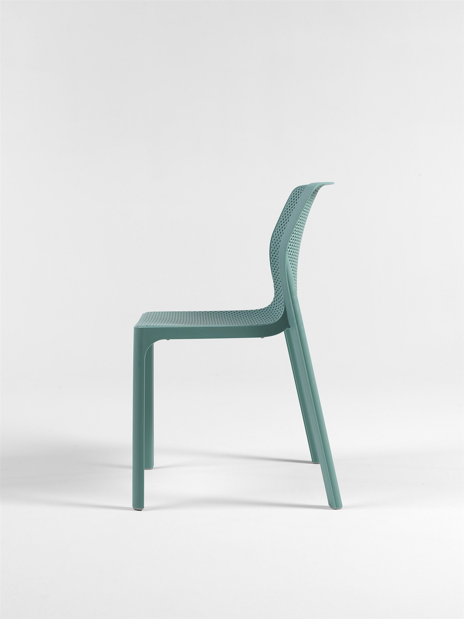 Chaise Bit salice, de profil