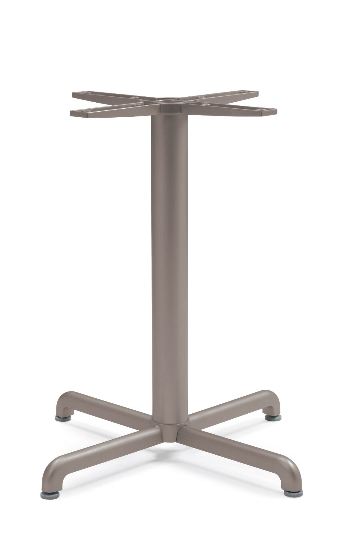 Base de table CALICE Alu Nardi, coloris tortora